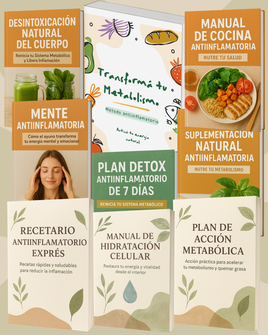 Transforma tu metabolismo: Ayuno metabolico antiinflamatorio